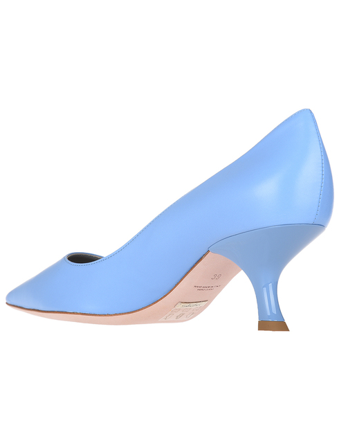 голубые женские Туфли Sebastian 7650-blue 15469 грн