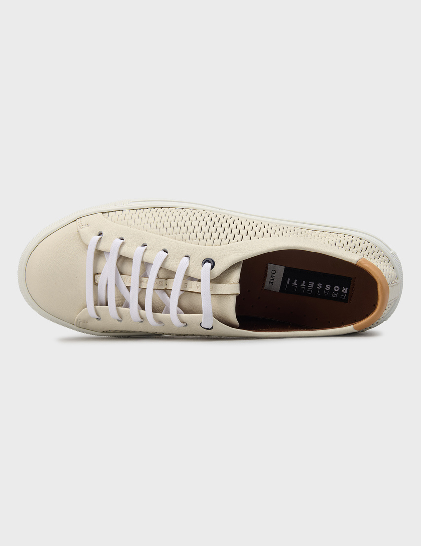 бежевые мужские Кеды Fratelli Rossetti 46924-beige 12360 грн