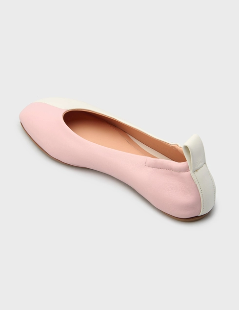 женские белые Балетки H'estia Venezia 4501_white - фото-2