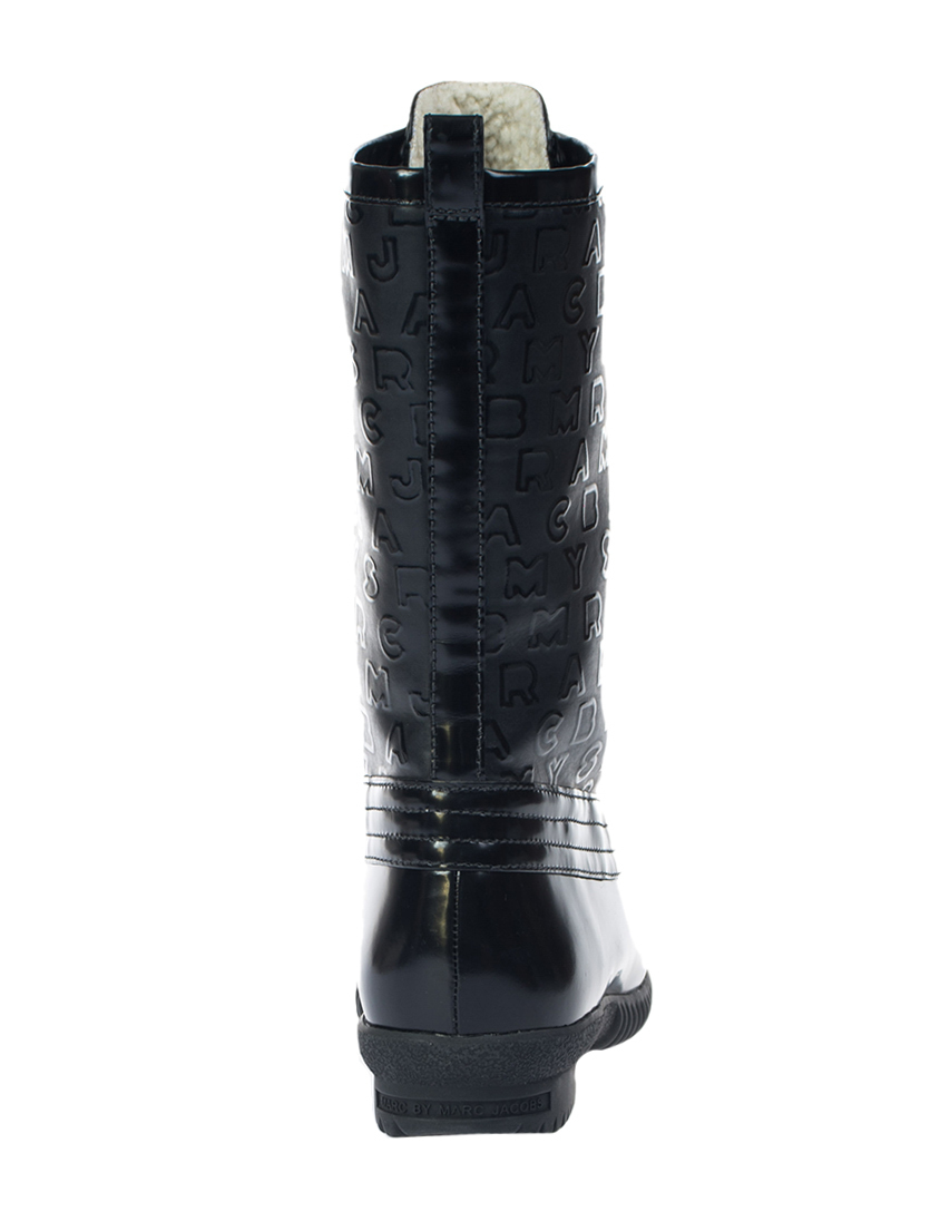 черные женские Сапоги Marc Jacobs 694141_black 2286 грн