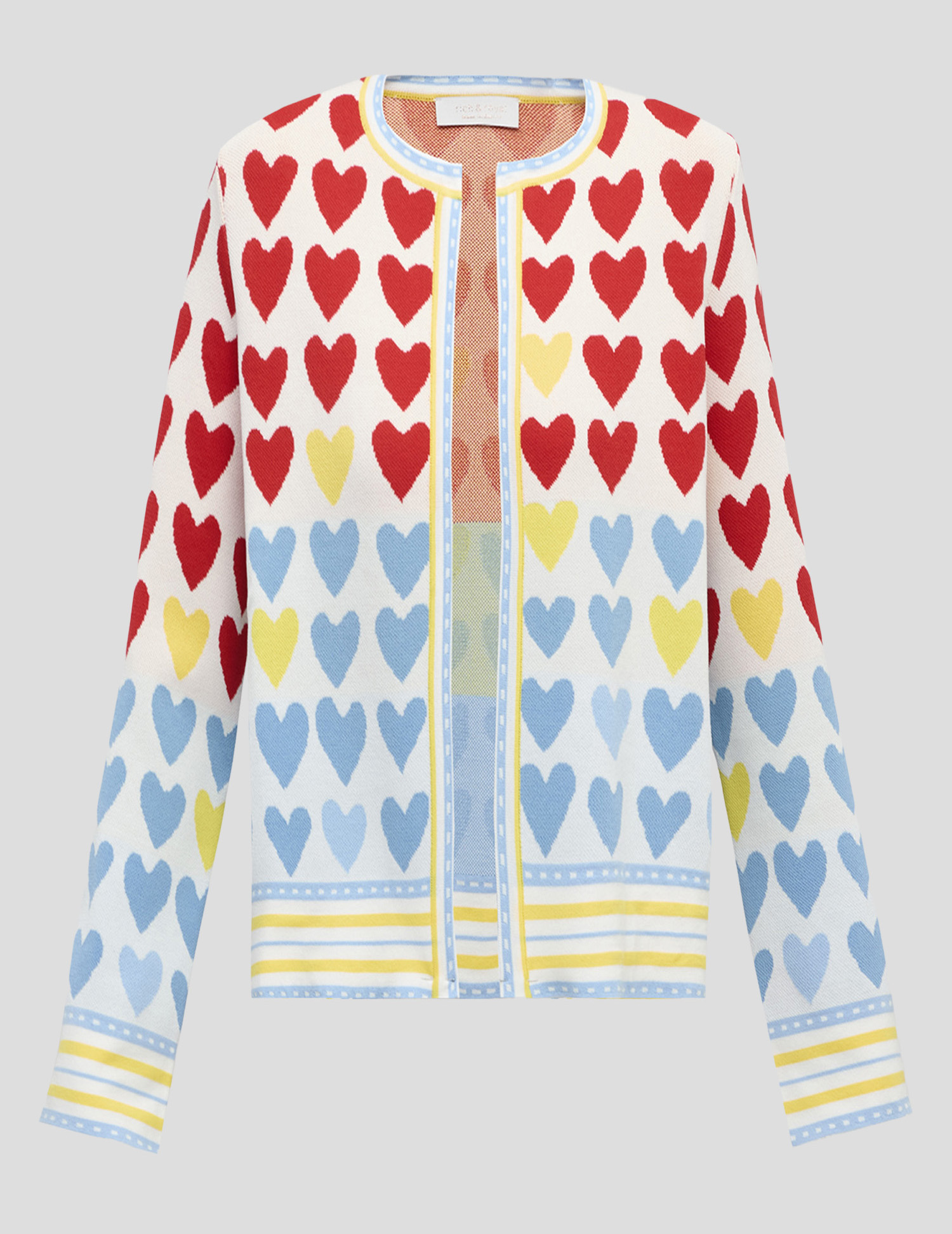 

Кардиган, Многоцветный