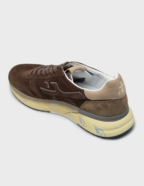 мужские коричневые Кроссовки Premiata MICK_7898 - фото-2
