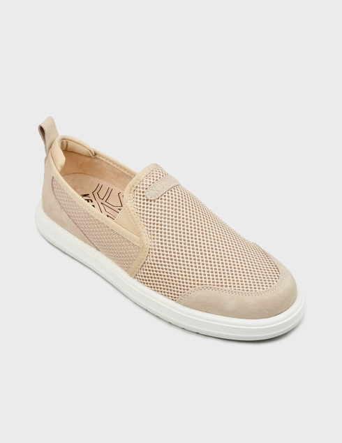 бежевые Слипоны Keddo 857103-03-02_beige