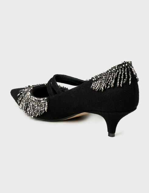 женские черные Туфли N°21 21-N218I8236-LANA-TIROLO-NERO-black - фото-2