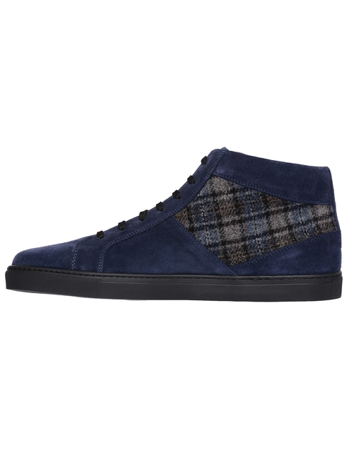 мужские синие Кеды Moreschi AGR-S42539-BLUE-ЖД000022623 - фото-2