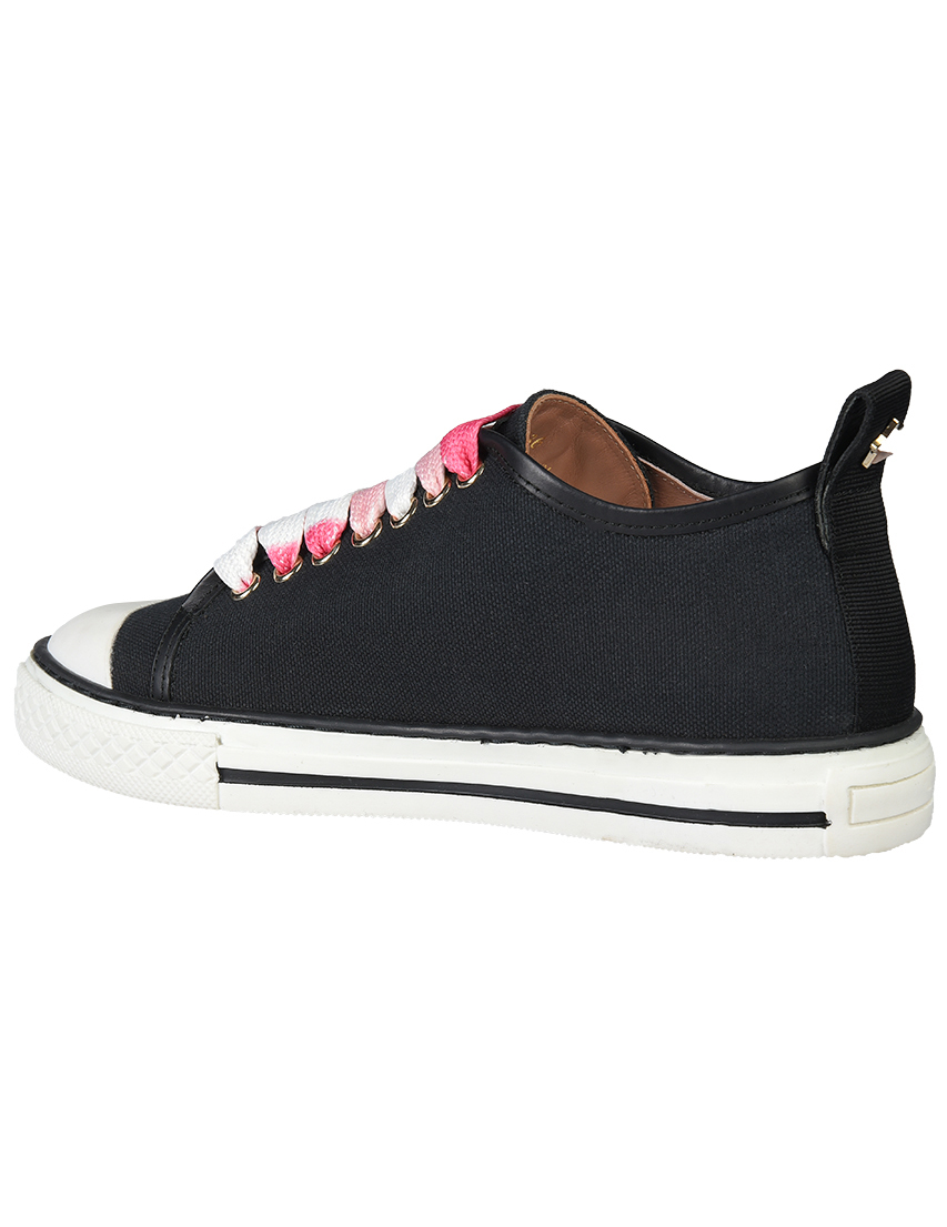 женские черные Кеды Red Valentino MQ0S0862CGFN01_black - фото-2