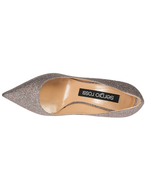 серебряные женские Туфли Sergio Rossi SA43843-MMVL12-8777-110_silver 13965 грн