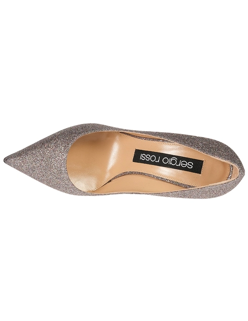 серебряные женские Туфли Sergio Rossi SA43843-MMVL12-8777-110_silver 13965 грн