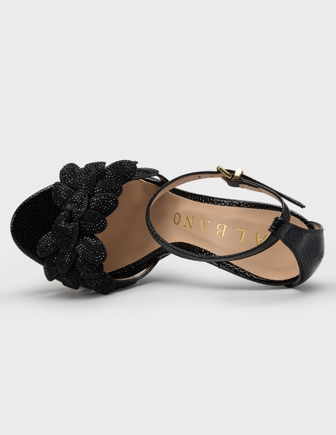 черные женские Босоножки Albano 5611-NL_black 14258 грн