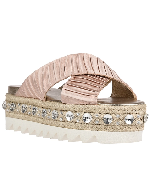 бежевые Шлепанцы Le Silla 376704_beige