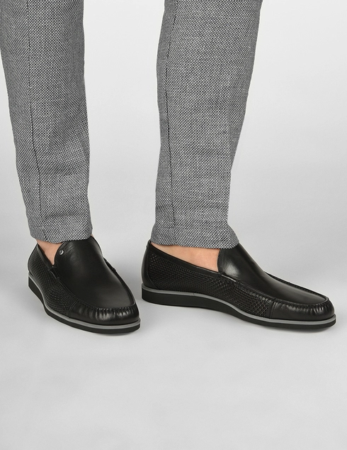 черные Слипоны Aldo Brue AB7532G-NT