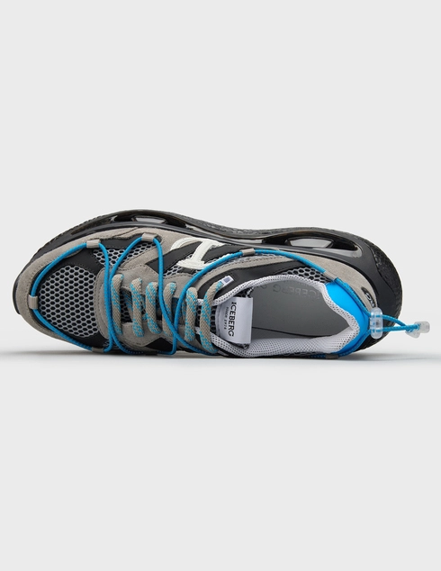 серые мужские Кроссовки Iceberg 1855-Blu-mix_gray 22911 грн