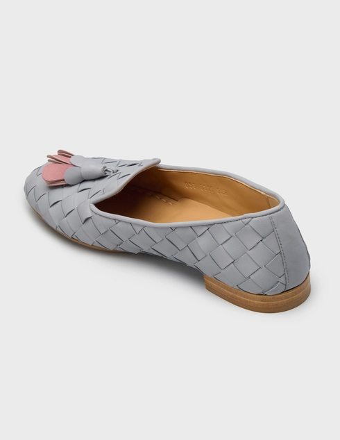 женские голубые Лоферы Vittorio Virgili 631901_blue - фото-2