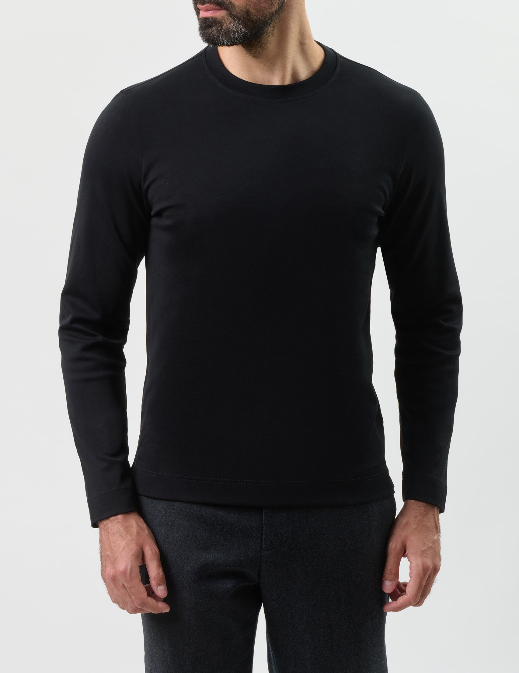 

Лонгслив, Черный