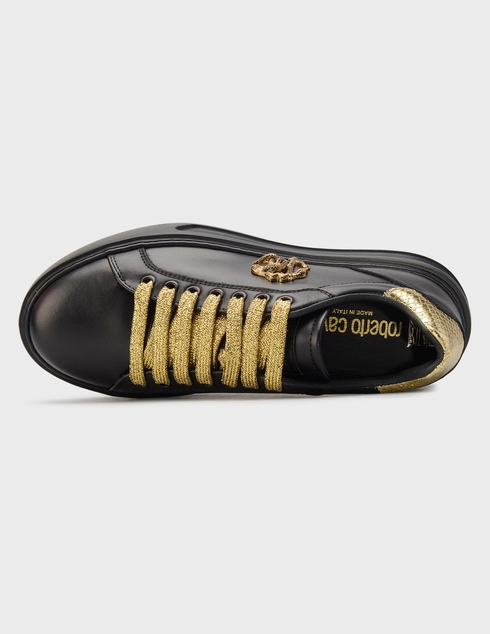 черные женские Кеды Roberto Cavalli 29600_black 21735 грн