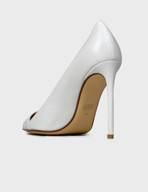 женские белые Туфли Francesco Russo RIP270№200-white - фото-2