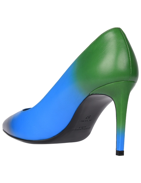 женские синие Туфли Saint Laurent Paris SL9466_blue - фото-2