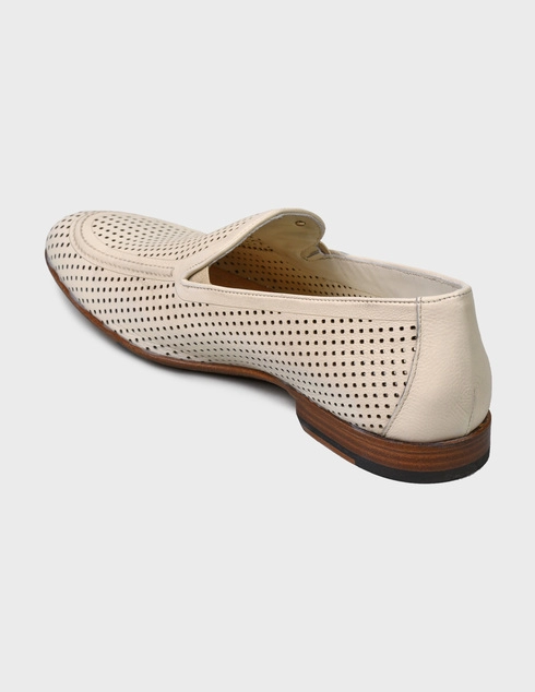 мужские бежевые Лоферы Mario Bruni 735-beige - фото-2