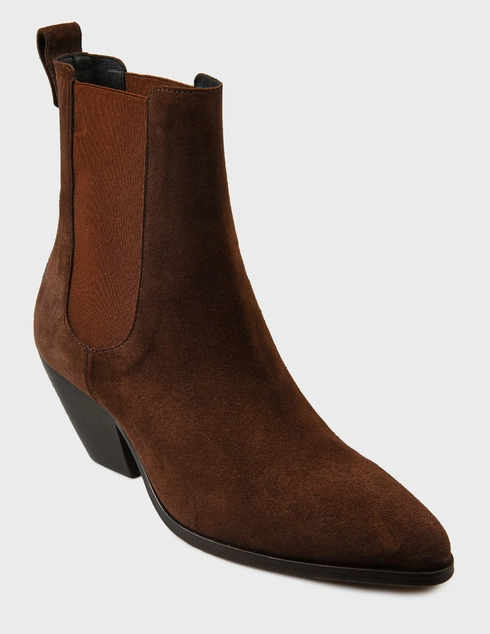 коричневые Ботильоны Sandro SAN_111_brown