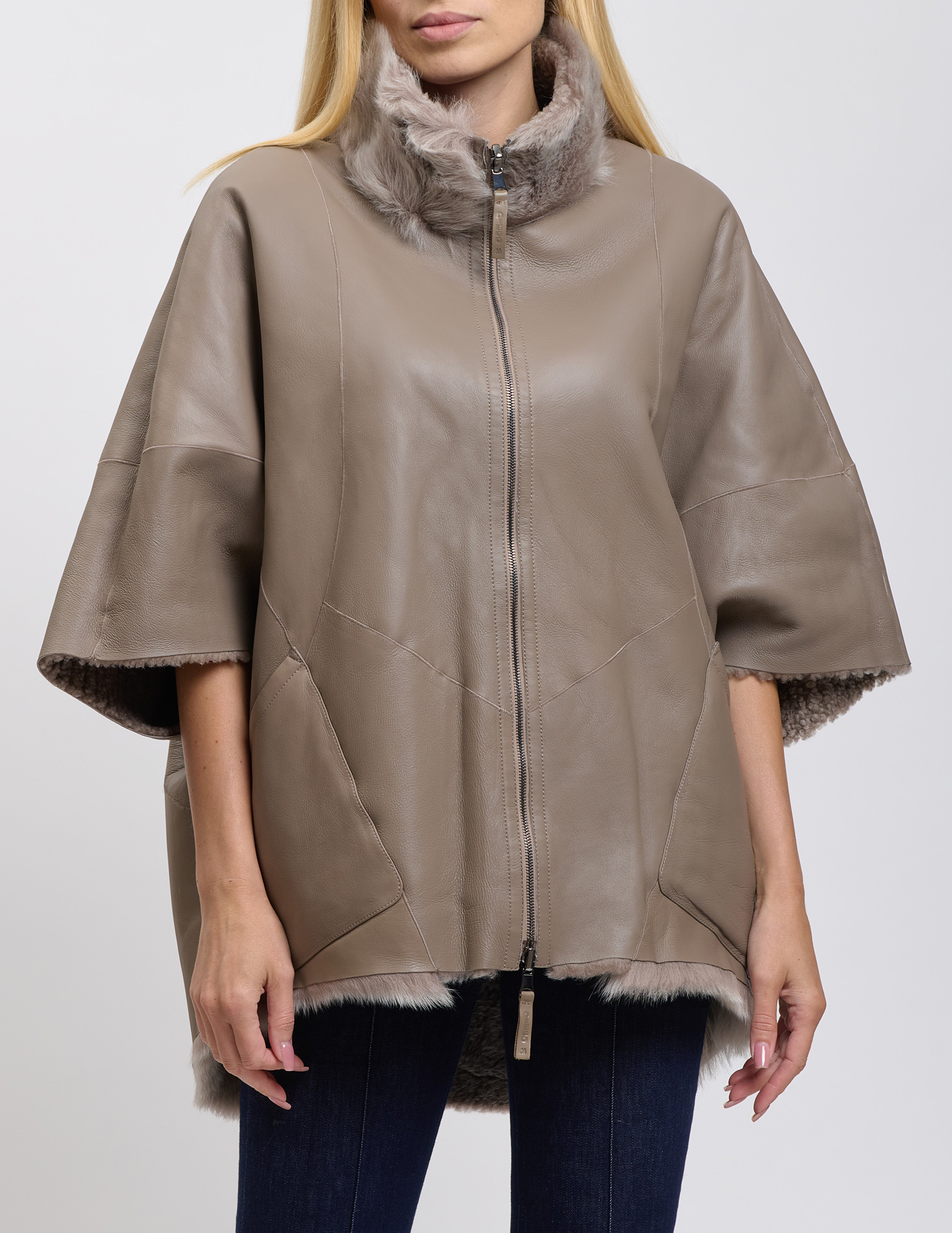 

Дубленка, Бежевый