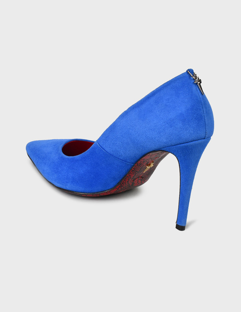женские синие Туфли Cesare Paciotti CP_505495COBALTO-blue - фото-2