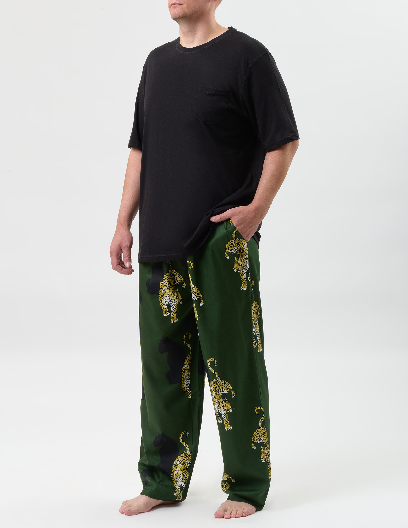 

Пижама, Зеленый;черный