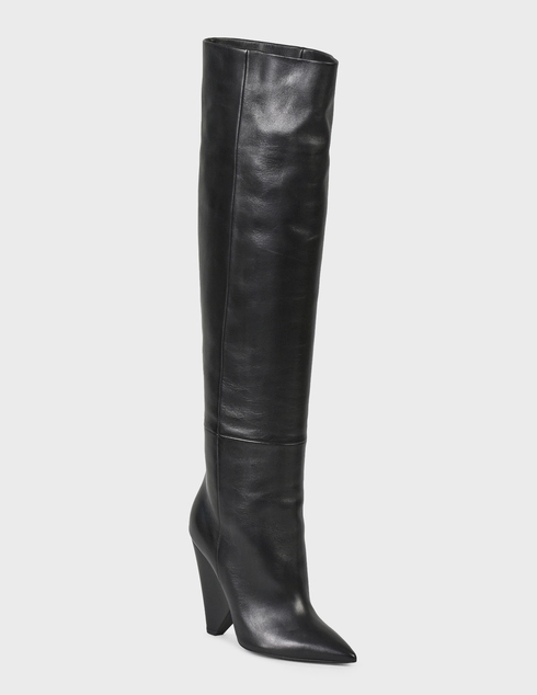 черные Сапоги Saint Laurent Paris 4822-black