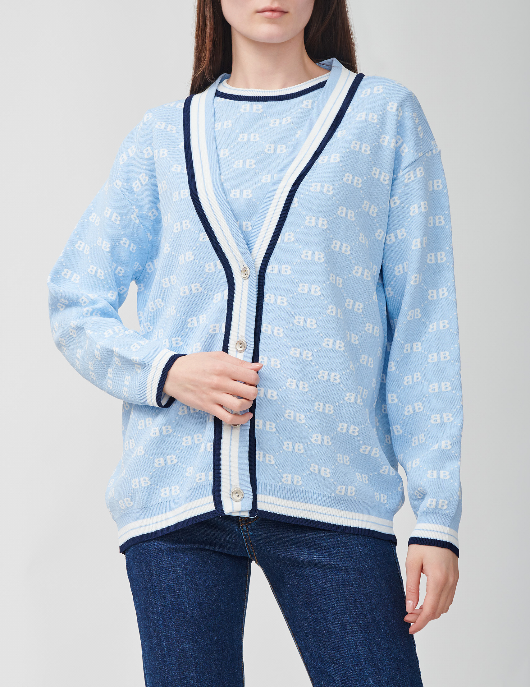 

Кофта, Голубой