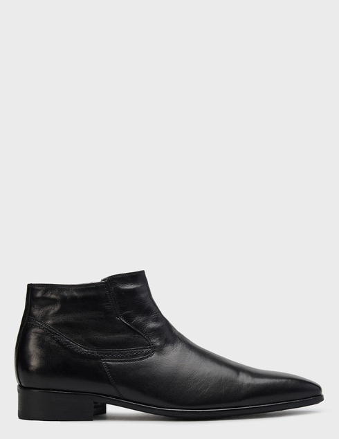 мужские черные кожаные Полуботинки	 Roberto Rossi 684_black - фото-5