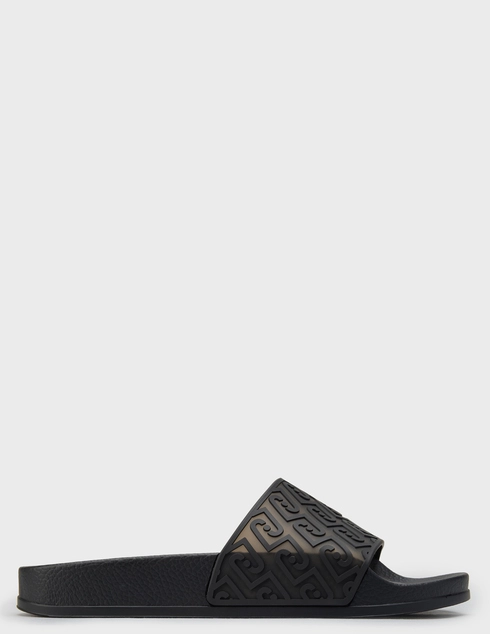 женские черные резиновые Шлепанцы Liu Jo BA6075EX345-22222 - фото-5