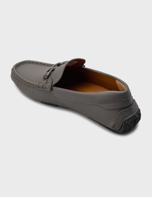 мужские серые Мокасины Bally PINTER-GRI_gray - фото-2