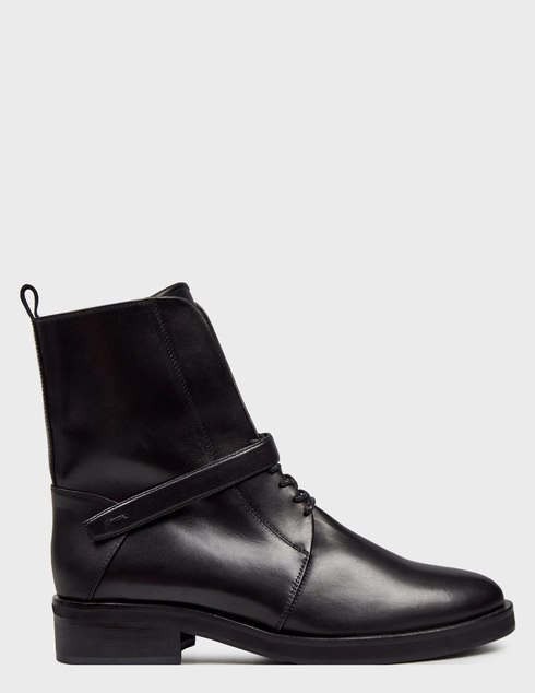 женские черные кожаные Ботинки Helena Soretti 5000_black - фото-5