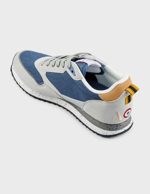 мужские серые Кроссовки Aeronautica Militare 3545_gray - фото-2