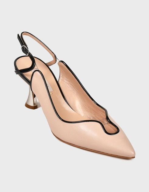 бежевые Босоножки Casadei 607-beige