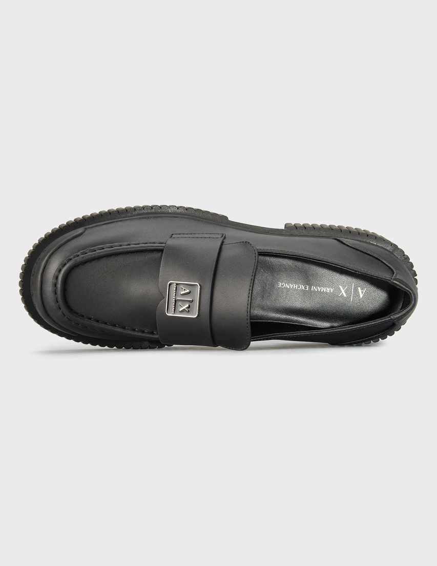 痔ALFEE Лоферы Armani Exchange XDA006XV874-00002_black_228274 (Черный) в