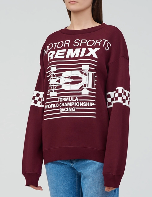 Designers Remix DR-Motor-Sweat-14217_bordo фото-2