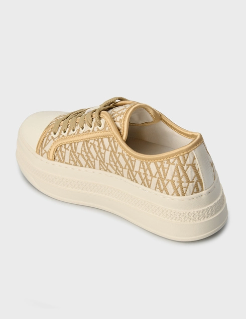 женские бежевые Кеды Armani Exchange XDX180XV931-U631_beige - фото-2