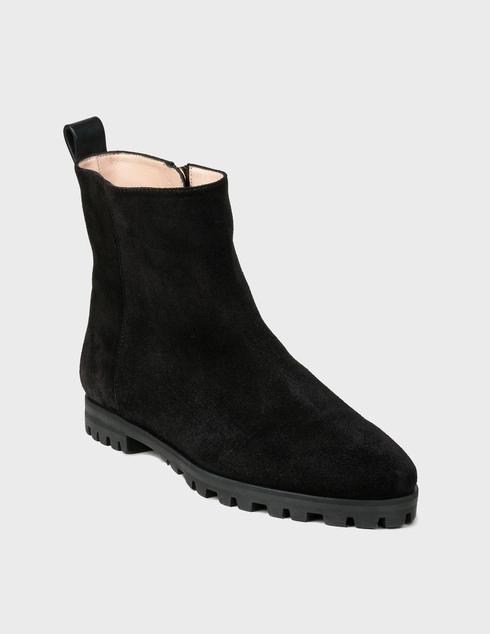 черные Ботинки Stuart Weitzman SW-YL01163-RILEY-black