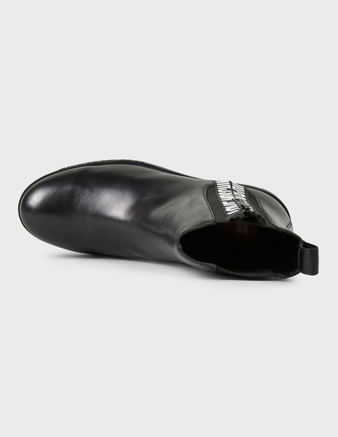 женские черные кожаные Ботинки Love Moschino AGR-JA21094G0DIA0000 - фото-5