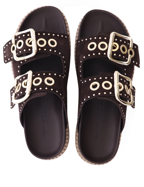 коричневые женские Шлепанцы Kennel & Schmenger 136110.0120.2770 19280 грн