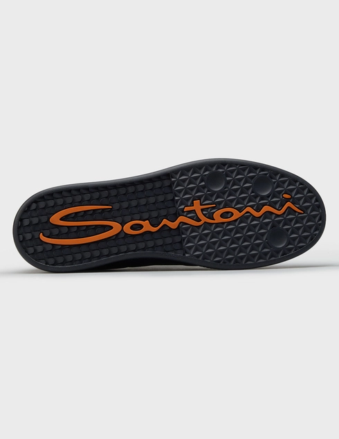 синие Кроссовки Santoni 22072_blue размер - 40; 41; 41.5; 42; 42.5; 43; 44.5