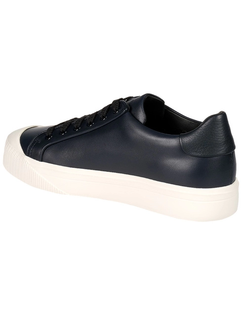 мужские синие Кеды Santoni SMBCO21206BARRBNYU60_blue - фото-2