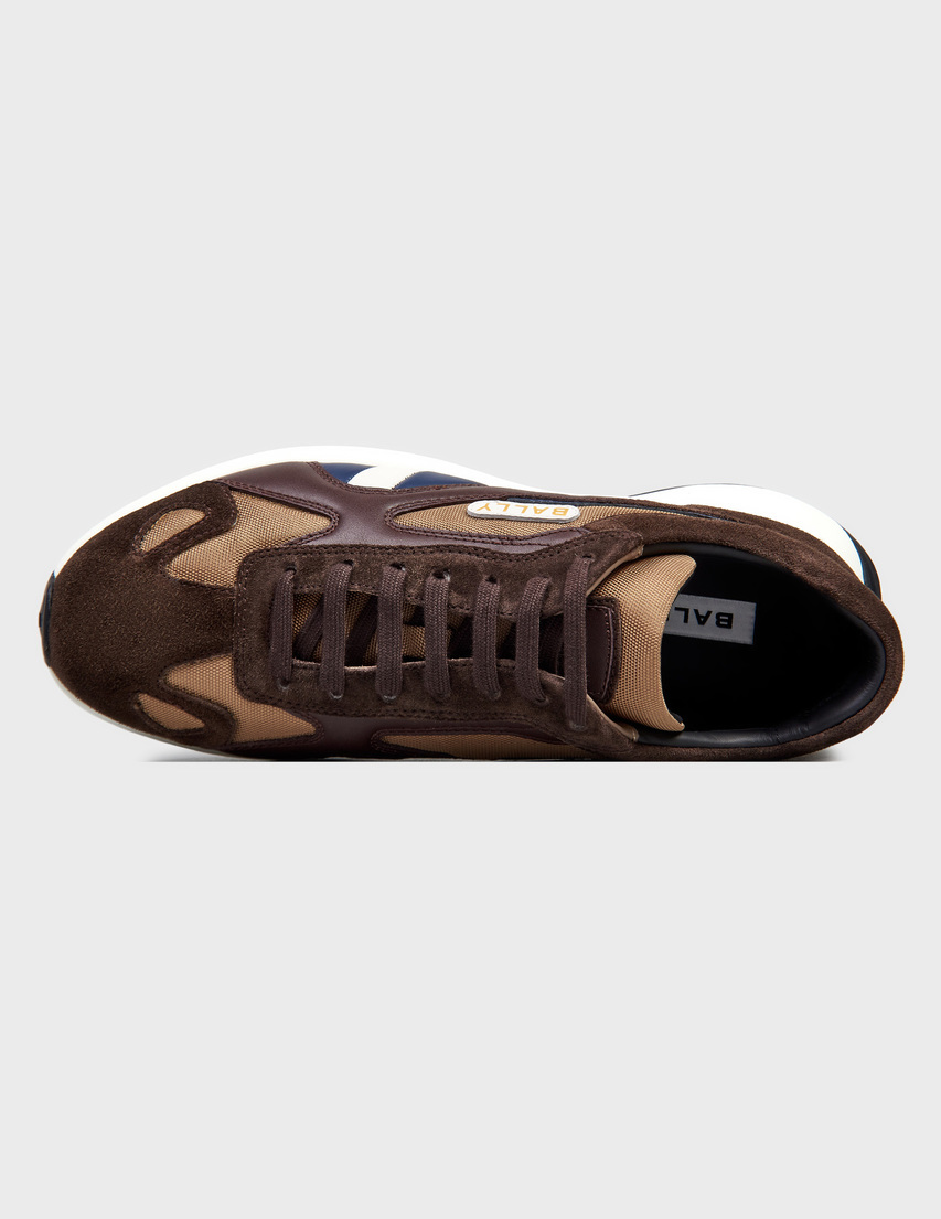 коричневые мужские Кроссовки Bally 6440_brown 19611 грн