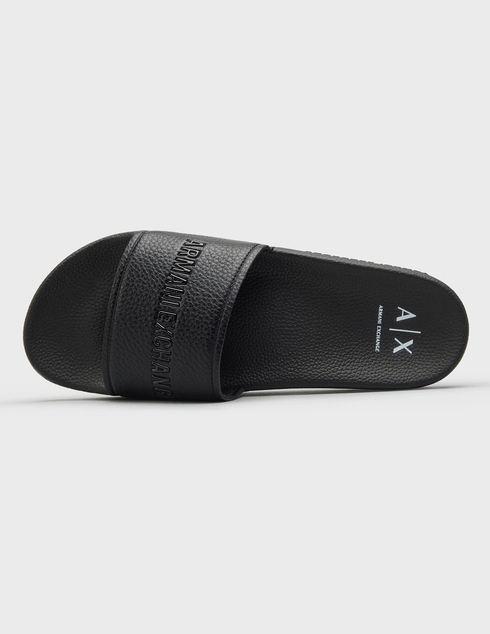 черные мужские Шлепанцы Armani Exchange AGR-XM002887-AF22832-UC001_black 4198 грн