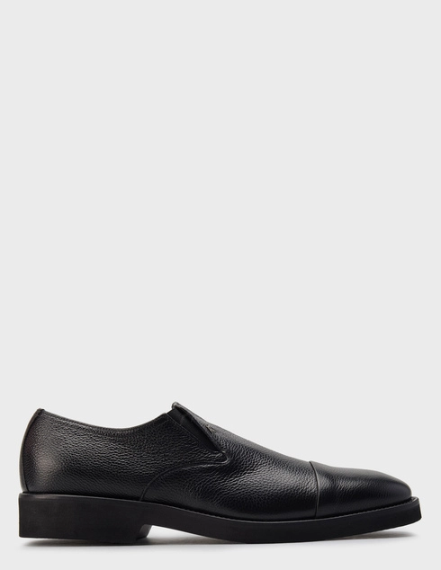 мужские черные кожаные Туфли Alberto Ciccioli 73114_black - фото-5