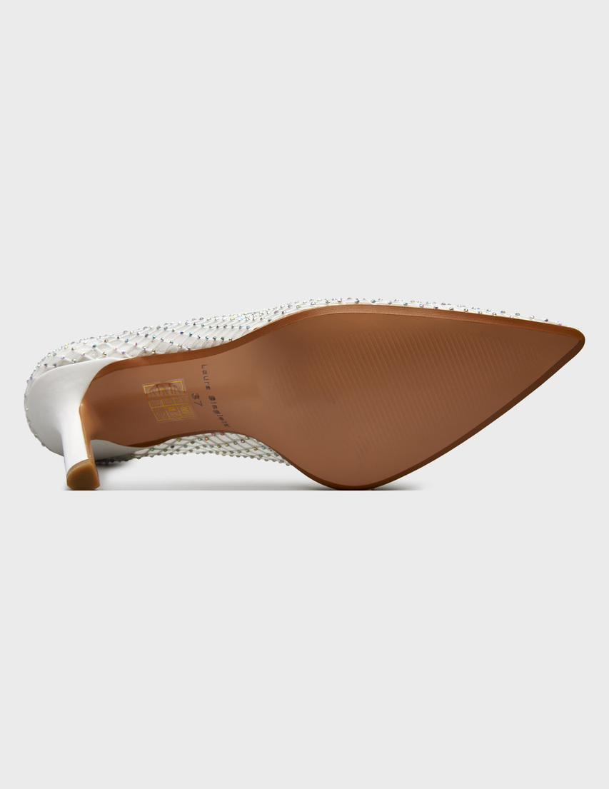 белые Туфли Laura Biagiotti 8609-Strass_white размер - 36