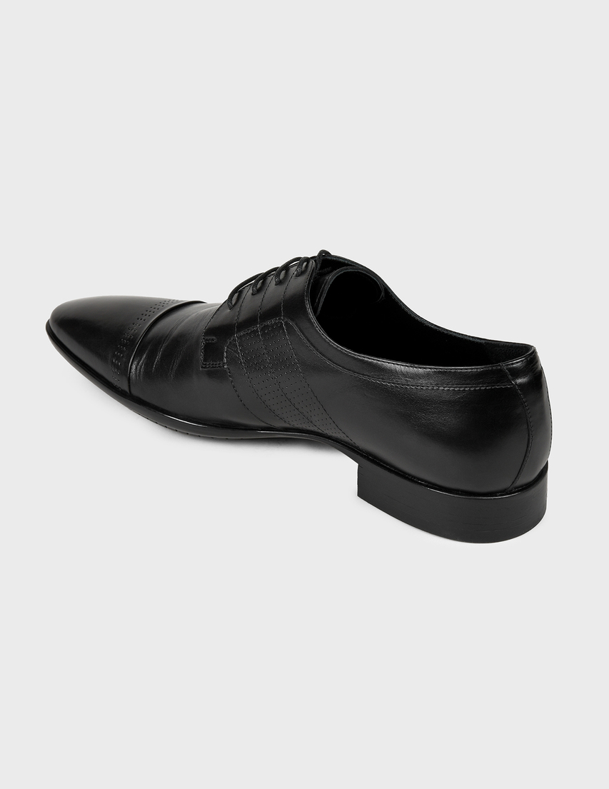 мужские черные Дерби Good Man 36754-black - фото-2
