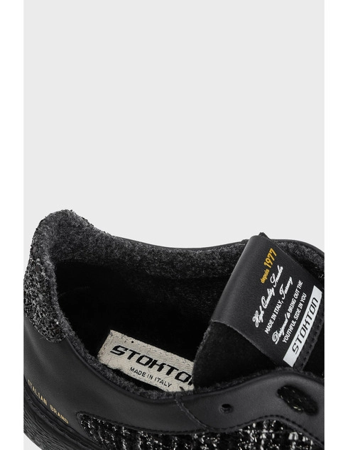 черные Кеды Stokton STOKTON_338 размер - 40; 36; 37; 39