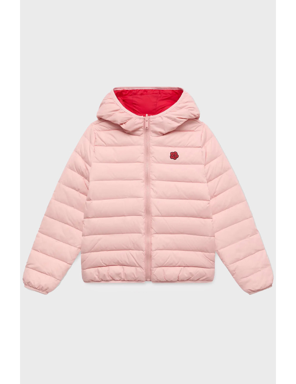 

Пуховик, Красный;розовый