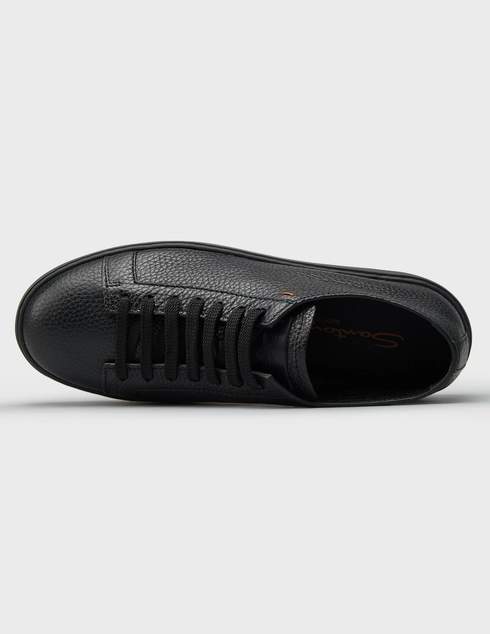 черные мужские Кеды Santoni 21571_black 31827 грн